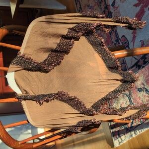 Beaded Fringe Hip Scarf